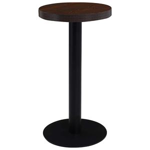 vidaXL Bistrobord m&ouml;rkbrun 40 cm MDF
