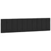 vidaXL Bed with Mattress "Hanko" Black 200x200 cm Velvet