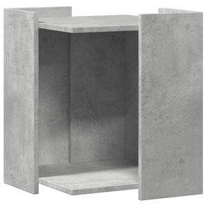 vidaXL Sk&aring;p f&ouml;r kattl&aring;da betonggr&aring; 42x42x51 cm konstruerat tr&auml;