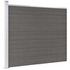 vidaXL Staketpanel WPC 175x146 cm gr&aring;