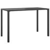 vidaXL Tr&auml;dg&aring;rdsbord antracit 110x54x70 cm st&aring;l