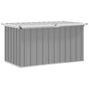vidaXL Dynbox gr&aring; 129x67x65 cm