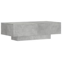 vidaXL Soffbord betonggr&aring; 100x49,5x31 cm konstruerat tr&auml;
