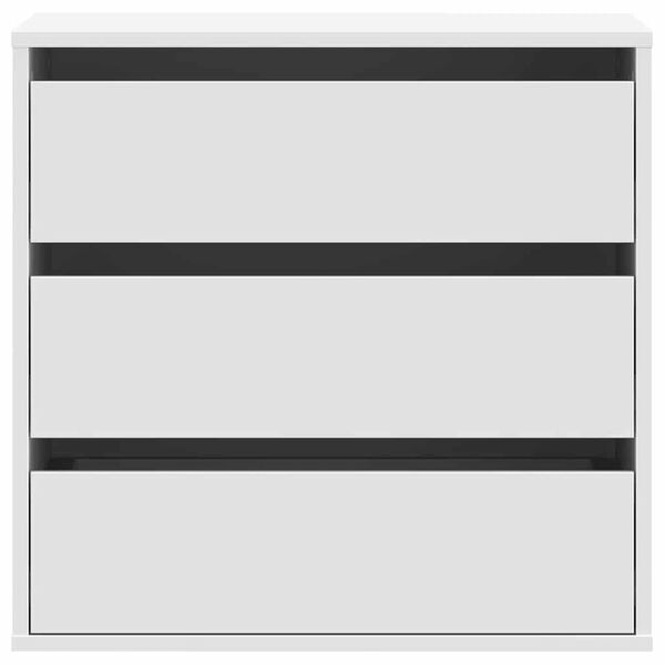 vidaXL Byr&aring; vit 60x41x58 cm konstruerat tr&auml;