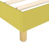 vidaXL Boxspring-s&auml;ngram gr&ouml;n 200x200 cm tyg