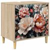 vidaXL Badrumssk&aring;p BORNE Sonoma-ek 60 x 40 x 60 cm Konstruerat tr&auml;