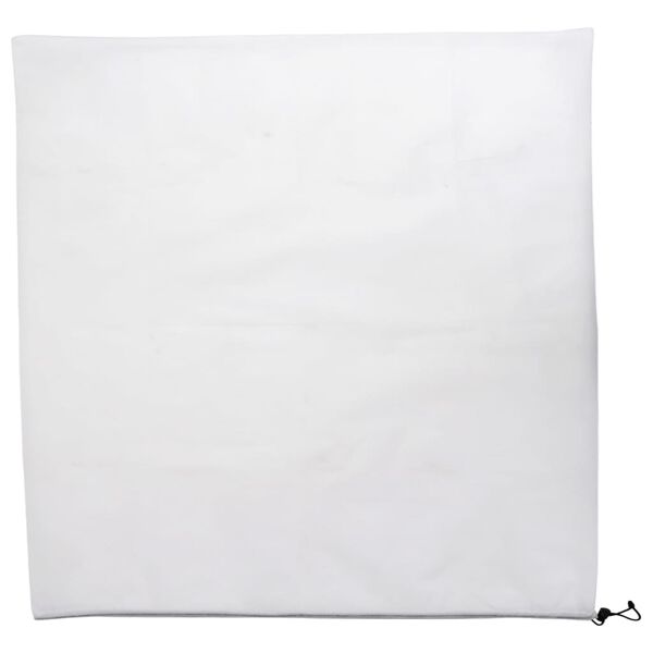 vidaXL Fiberdukar med dragsko 12 st 70 g/m² 0,8x0,8 m