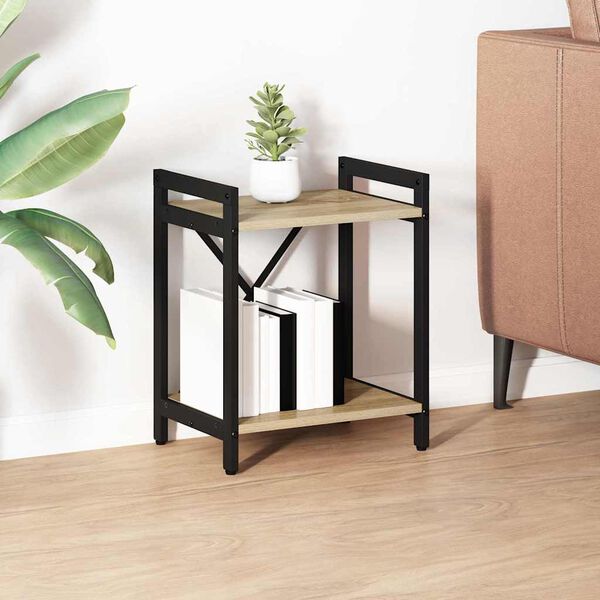 vidaXL Hyllsystem Sonoma-ek 40 x 30 x 50 cm Konstruerat tr&auml;