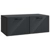 vidaXL V&auml;ggmonterad TV-b&auml;nk Svart 78,5 x 41 x 30 cm Konstruerat tr&auml;