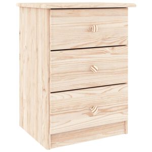 vidaXL S&auml;ngbord ALTA 41x35x55,5 cm massiv furu