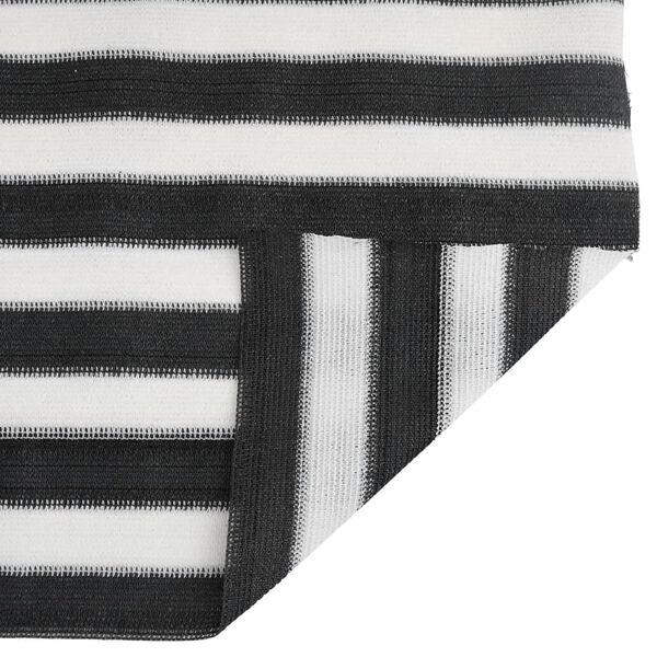 vidaXL Insynsskyddsnät antracit och vit 2x10 m HDPE 195 g/m²