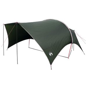 vidaXL Campingtarp vattent&aring;lig Arm&eacute;gr&ouml;n 550 x 400 x 230 cm
