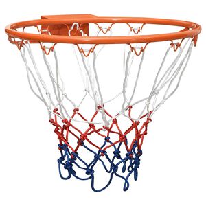 vidaXL Basketring orange 39 cm st&aring;l