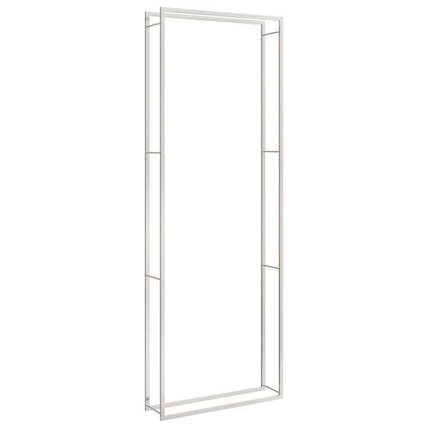 vidaXL Vedst&auml;ll 110x28x312 cm rostfritt st&aring;l