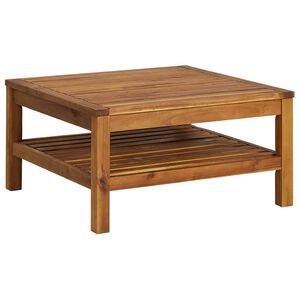 vidaXL Soffbord 65x65x35 cm massivt akaciatr&auml;