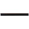 vidaXL Sj&auml;lvh&auml;ftande d&ouml;rrborstlist 2 st Brun 100 cm Aluminiumlegering