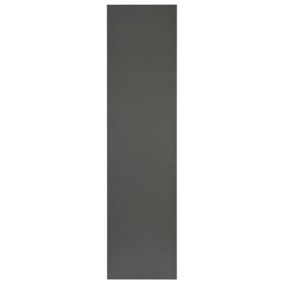 vidaXL Badrumsmöbler grå 160x40x16,3 cm