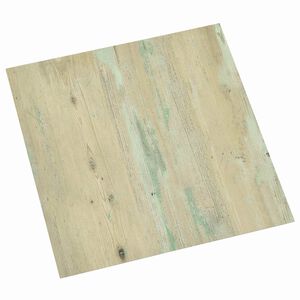 vidaXL Sj&auml;lvh&auml;ftande golvplankor Ljusbrun 30,5 x 30,5 cm 20 st PVC