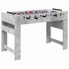 vidaXL Foosballbord BetongGr&aring; 125 x 60,5 x 80 cm Konstruerat tr&auml;