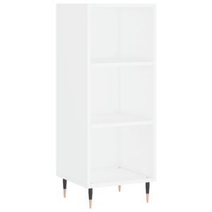 vidaXL Sk&aring;p vit 34,5x32,5x90 cm konstruerat tr&auml;