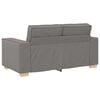 vidaXL 2-sitssoffa taupe 160x78x84 cm tyg