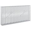 vidaXL Gabion med 5 mm tr&aring;d och 5x2,5 cm n&auml;t 100x10x50 cm