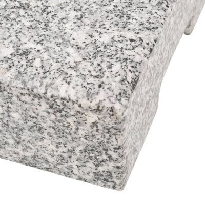 vidaXL Parasollfot granit rektangulär 25 kg