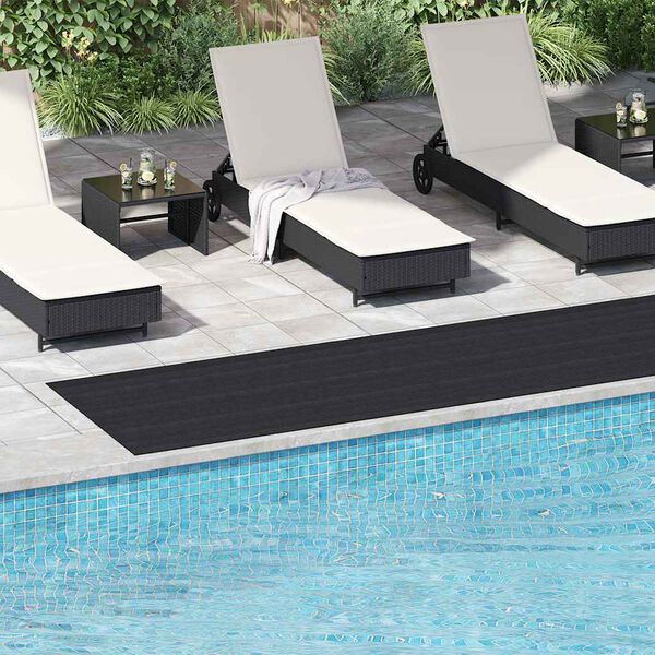 vidaXL Halkfri gummimatta med prickar 5 x 1 m