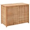 vidaXL Tv&auml;ttkorg 87,5x46x67 cm massivt valn&ouml;tstr&auml;