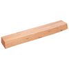vidaXL V&auml;gghylla ljusbrun 60x10x6 cm behandlad massiv ek
