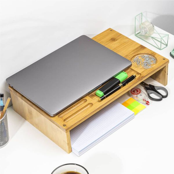 HI St&auml;ll f&ouml;r laptop och surfplatta 40x25x9,5 cm