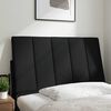 vidaXL Headboard Cushion "Hanko" Black 90 cm Fabric