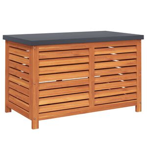vidaXL Dynbox 90x48x55 cm massivt eukalyptustr&auml;