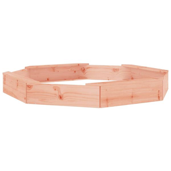 vidaXL Sandl&aring;da med s&auml;ten oktagon massivt douglastr&auml;