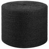 vidaXL Juterep 8 mm Svart 100% Tossa jute