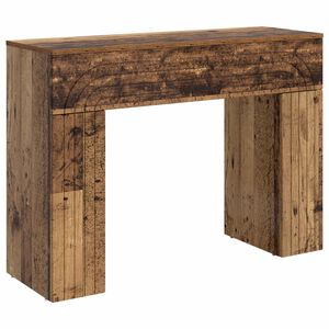 vidaXL Kaffeebord Gammalt tr&auml; 102 x 35 x 75 cm Konstruerat tr&auml;