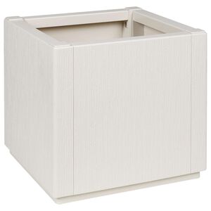 vidaXL Blombox Vit 36 x 36 x 35 cm Plast