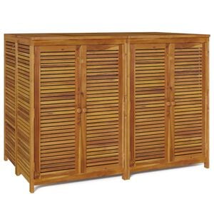 vidaXL Tr&auml;dg&aring;rdssk&aring;p 140x87x104 cm massivt akaciatr&auml;