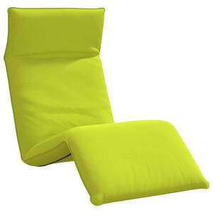 vidaXL Hopf&auml;llbar solstol ljusgr&ouml;n 175x54x8,5 cm oxfordtyg