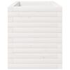 vidaXL Odlingsl&aring;da vit 90x40x49,5 cm massiv furu