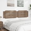 vidaXL Headboard Cushion "Zadar" Cappuccino 200 cm Faux Leather