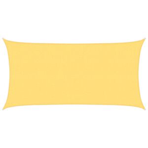 vidaXL Solsegel 160 g/m&sup2; vit 2x3,5 m HDPE