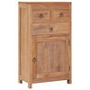 vidaXL Sk&auml;nk 50x30x90 cm massiv teak