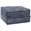 vidaXL Modulär soffa 2 pcs Indigo Tryck 140 x 70 x 36 cm tyg