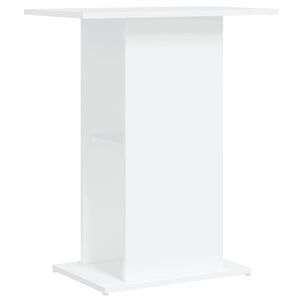 vidaXL Akvarieb&auml;nk vit 60,5x36x72,5 cm konstruerat tr&auml;