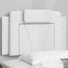 vidaXL Headboard Cushion "Viana" White 80 cm Faux Leather