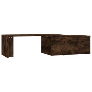 vidaXL Soffbord r&ouml;kf&auml;rgad ek 150x50x35 cm konstruerat tr&auml;