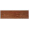 vidaXL F&ouml;nsterbr&auml;da Brun tr&auml; 140 x 45 x 4,5 cm PVC