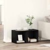 vidaXL TV-b&auml;nkset 2 pcs Svart 37 x 35 x 37,5 cm Konstruerat tr&auml;