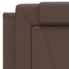 vidaXL Headboard Cushion "Viana" Brown 100 cm Faux Leather